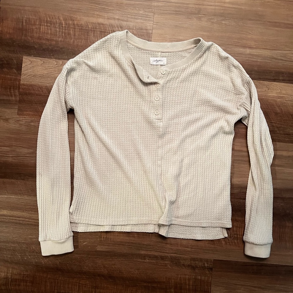 CJLA Waffle Henley